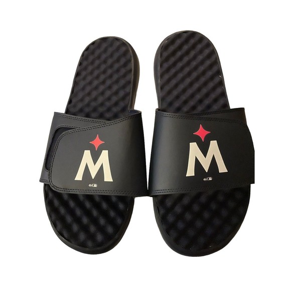 Islide Sandals Size 10 Slides With Hook And Loop Minnesota Twins MLB - Picture 1 of 2